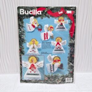 Bucilla Angel Ornaments Plastic Canvas Kit